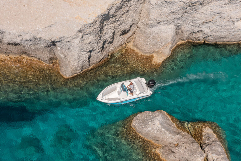 Boat rental experience in Milos — Polaris Rent